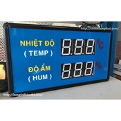 Bảng led hiển thị nhiệt độ độ ẩm 3inch thiết kế theo yêu cầu