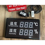 Bảng theo dõi nhiệt độ độ ẩm tiếng Trung Quốc