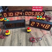 Đồng hồ đếm mili giây có nút bấm gameshow