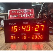 Đồng hồ hiển thị thời gian thực NTP TTP-CLOCK-14
