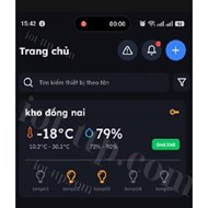 Thiết bị giám sát nhiệt độ độ ẩm từ xa qua Internet